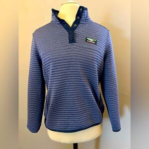 Women’s LLBean Airlight knit 1/4 button top Size SP
